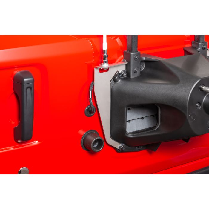 Quadratec  Trail Flag Mounting Bracket with Stud for 18-21 Jeep Wrangler JL