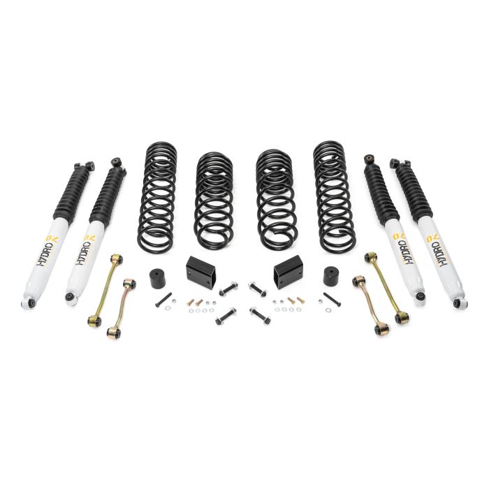 Quadratec  Maximum Duty 2.5in Coil Spring Suspension Lift Kit for 18-23 Jeep Wrangler JL 2-Door