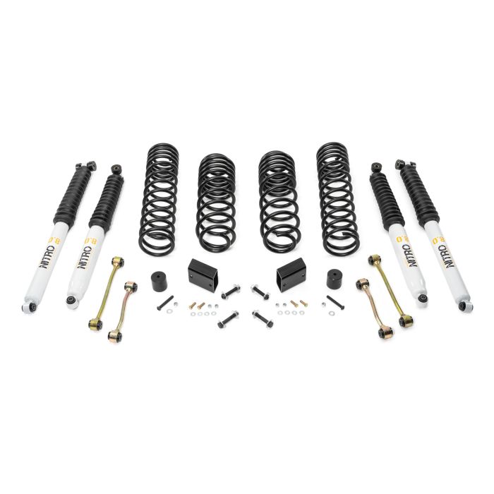 QUAD 2.5IN JL 4DR RUBICON W/NITRO