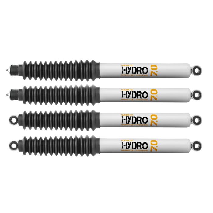 Quadratec  Maximum Duty Hydro 7.0 Shock Kit for 18-23 Jeep Wrangler JL with 2.5" Lift