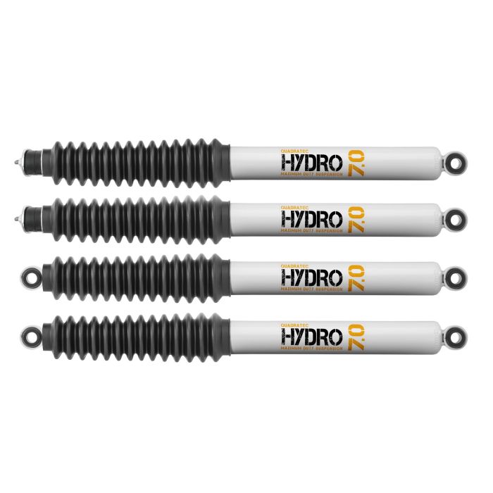Quadratec  Maximum Duty Hydro 7.0 Shock Kit for 18-23 Jeep Wrangler JL with 2.5" Lift