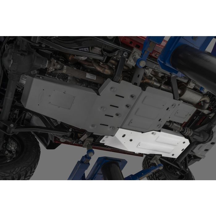 Quadratec  Aluminum Modular Fuel Tank Skid Plate for 07-18 Jeep Wrangler JK 2-Door