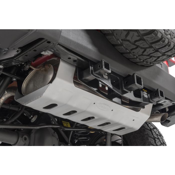 Quadratec  Aluminum Modular Muffler Skid Plate for 07-18 Jeep Wrangler JK