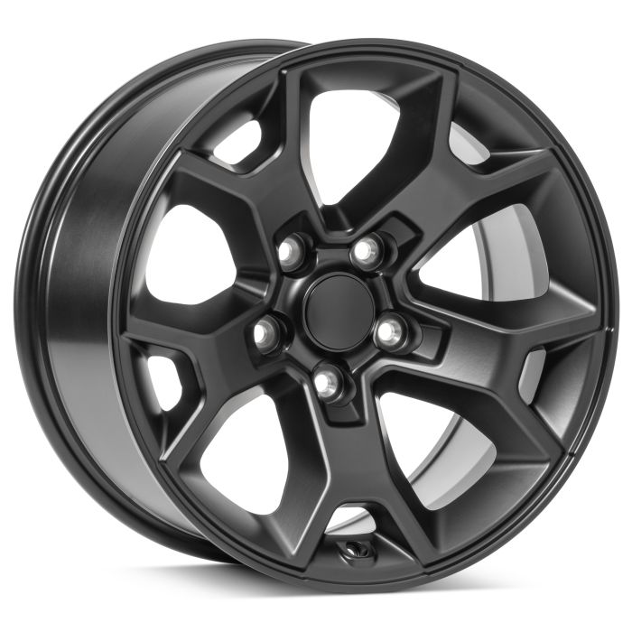 QUAD MORPHIC SAT BLK 17X8.5 5X5 5.2BS SET OF 4