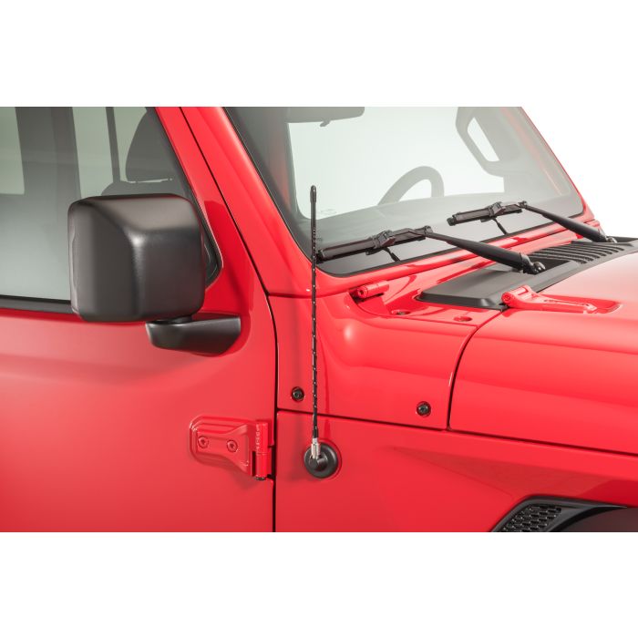 Quadratec  16" Hi Performance AM/FM Stubby Antenna for 07-21 Jeep Wrangler JL, JK & Gladiator JT