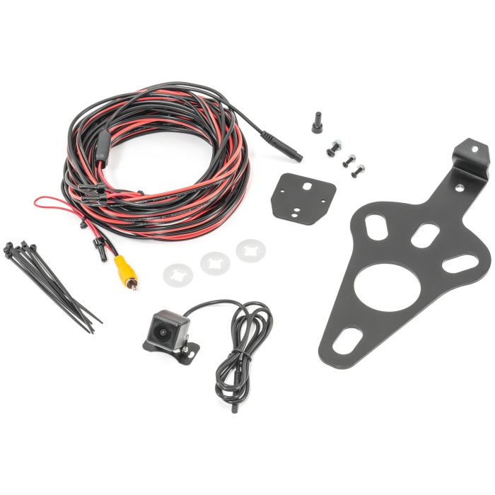 Quadratec  Spare Tire Mount Backup Camera for 07-18 Jeep Wrangler JK