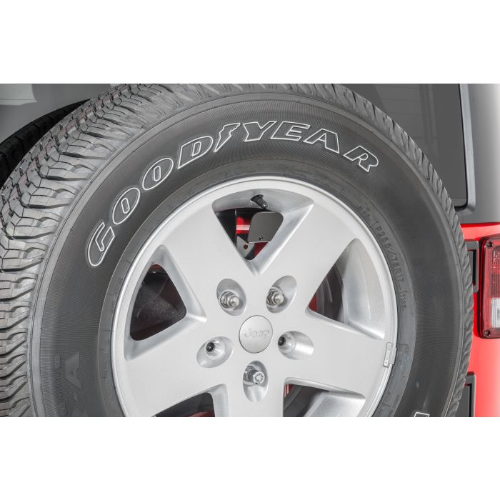 Quadratec  Rear Camera Spare Tire Bracket  for 87-18 Jeep Wranglers