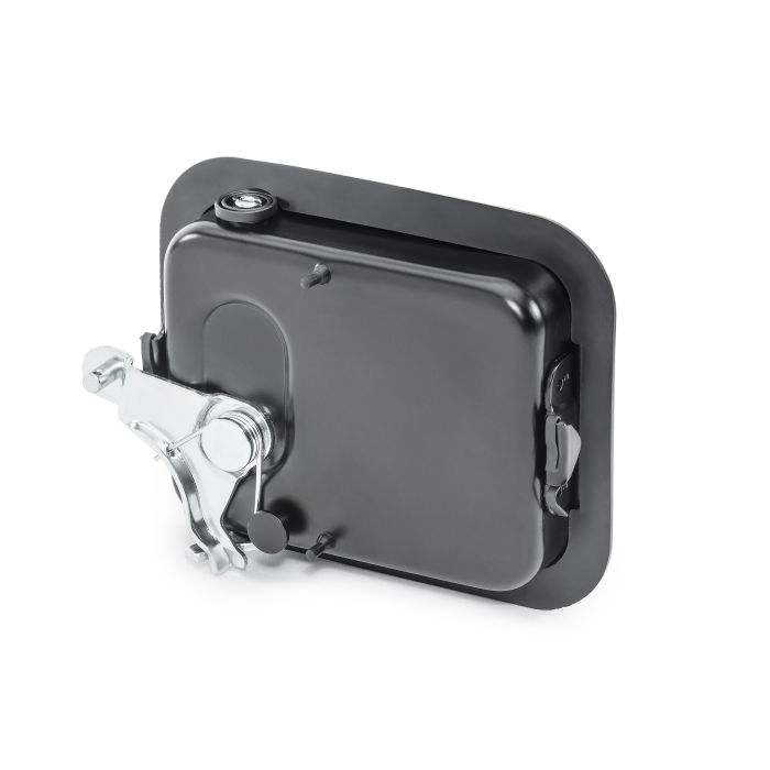 Quadratec  Full Steel Door Outside Paddle Handle for 82-95 Jeep CJ & Wrangler YJ Passenger Side, 97-06 Wrangler TJ Drivers Side