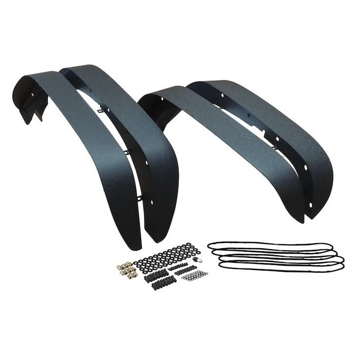 Crown Automotive RT26085 Steel Fender Flare Kit for 07-18 Jeep Wrangler & Wrangler Unlimited JK