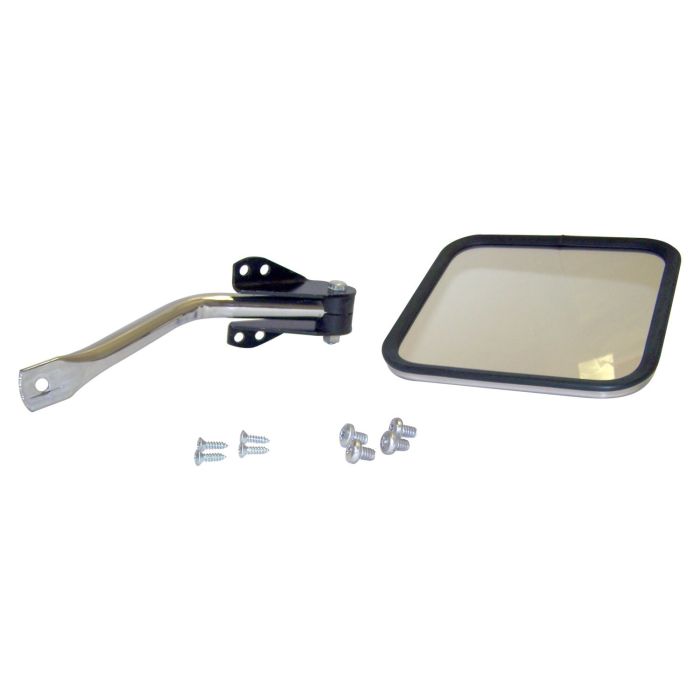 Crown Automotive  Chrome Mirror Kit for 55-95 Jeep CJ and Wrangler YJ