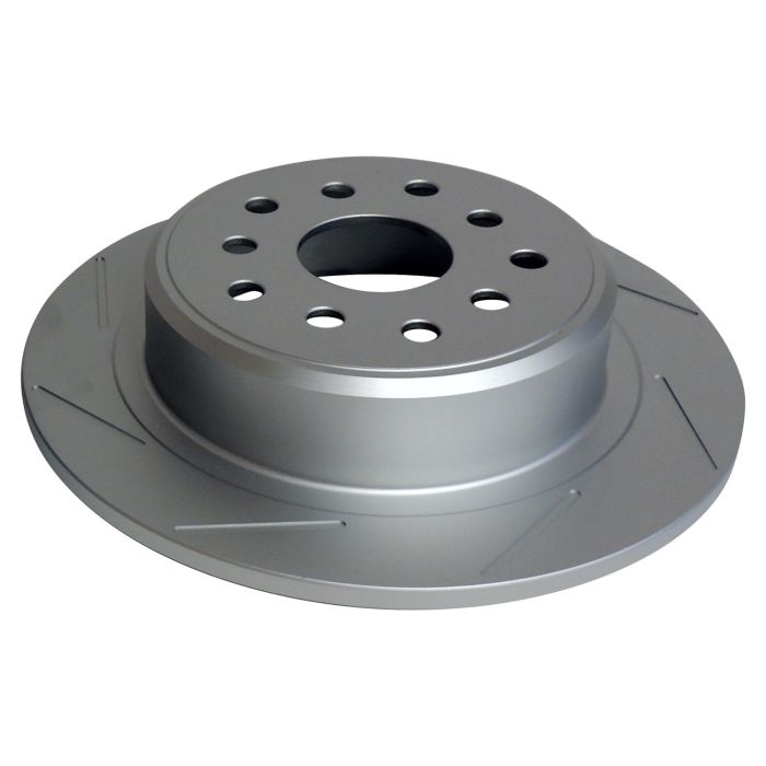 Crown Automotive RT31048 Slotted Rear Rotor  for 07-18 Jeep Wrangler JK with Big Brake Kit