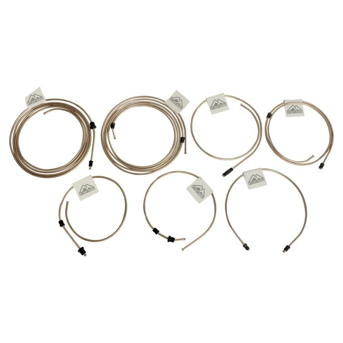 Crown Automotive RT31054 Full Brake Line Set  for 87-95 Jeep Wrangler YJ without ABS
