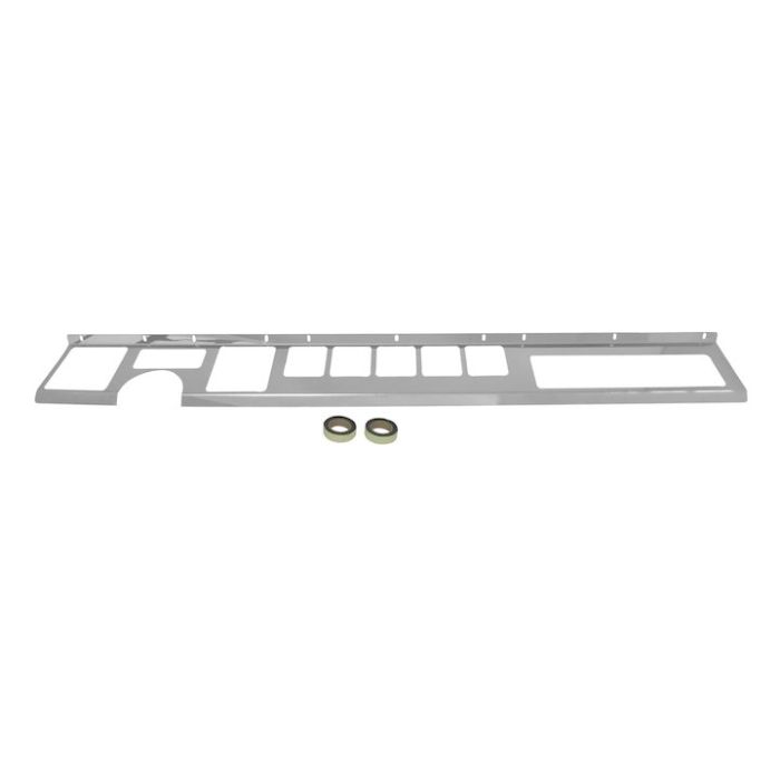 Crown Automotive RT34042 Stainless Steel Dash Overlay Kit for 87-95 Jeep Wrangler YJ