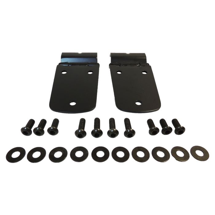 ROUGH TRAIL BLACK SS HOOD HINGE KIT TJ