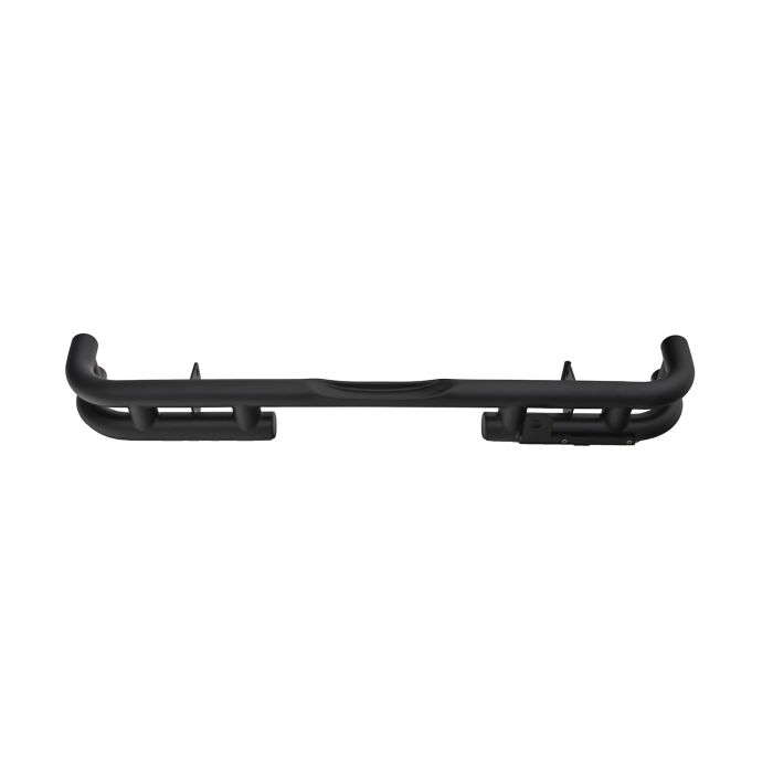 Rampage Products 8822 Rear Double Tubular Bumper in Black for 18-22 Jeep Wrangler JL