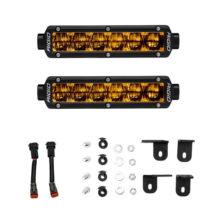 Rigid Industries 37201 Selective Yellow SAE Fog Light Kit for 24-26 Toyota Tacoma