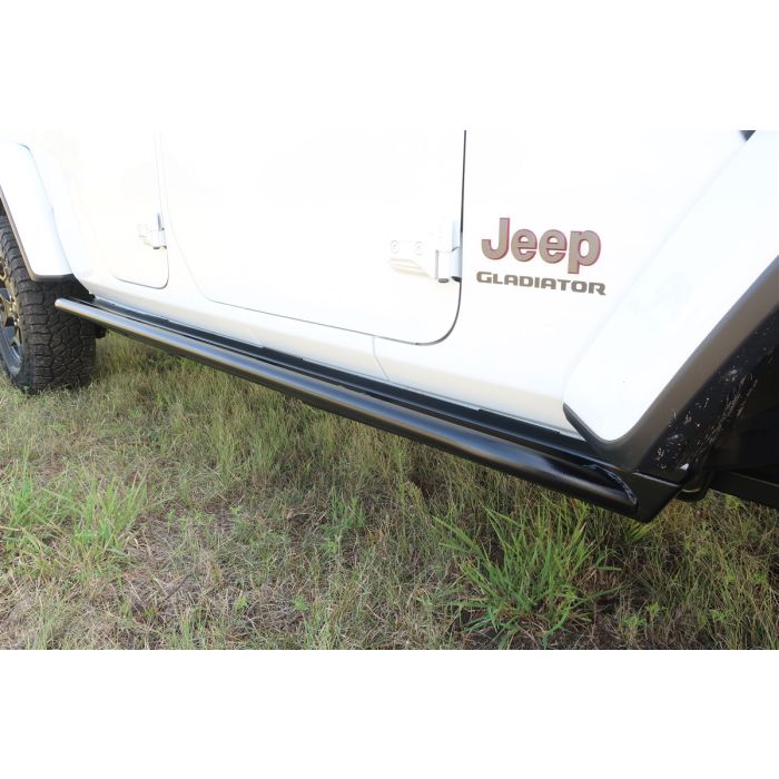 Rock Hard 4X4  Patriot Series Tube Slider Rocker Guards for 2020 Jeep Gladiator JT