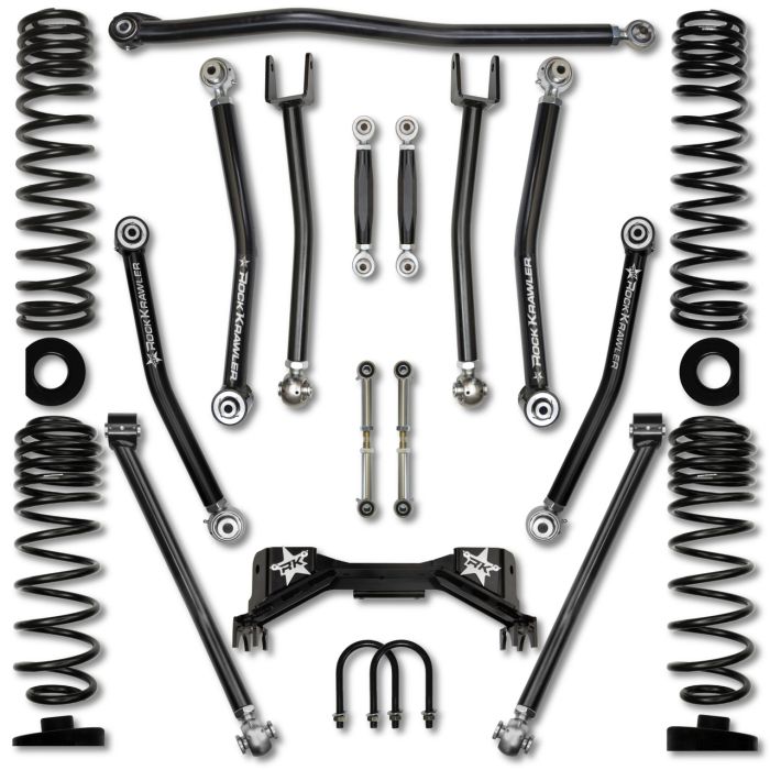 Rock Krawler  3in Pro-X "No Limits" System for 20-21 Jeep Gladiator JT Rubicon