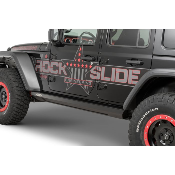 Rock Slide Engineering  Gen III Step Slider Skid Plate for 18-26 Jeep Wrangler JL Unlimited 4-Door