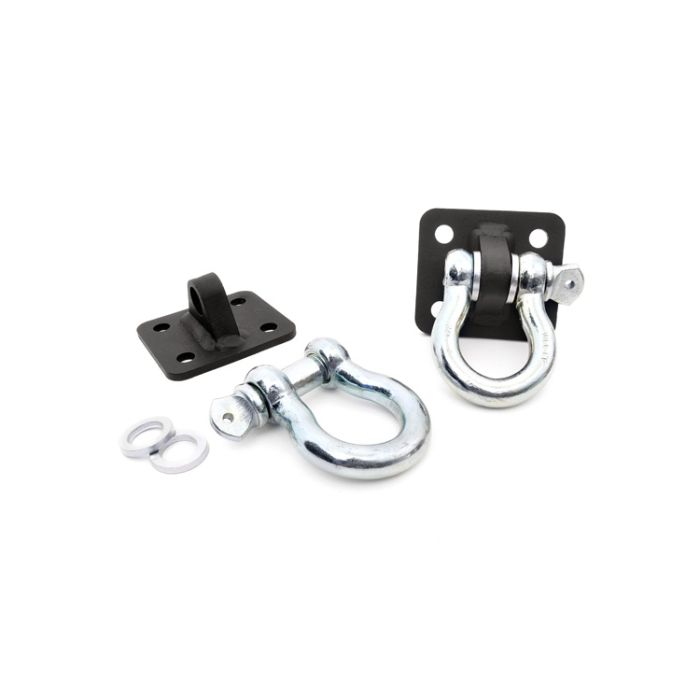 Rough Country 1058 D-Ring & Mount Kit for Rough Country Modular Bumpers