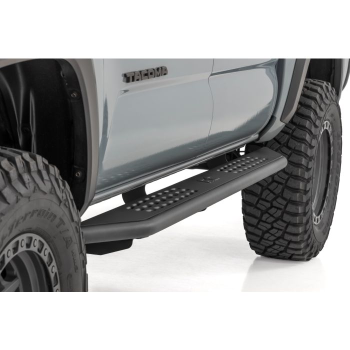 Rough Country 14012 OV2 Running Boards for 16-23 Toyota Tacoma Crew Cab