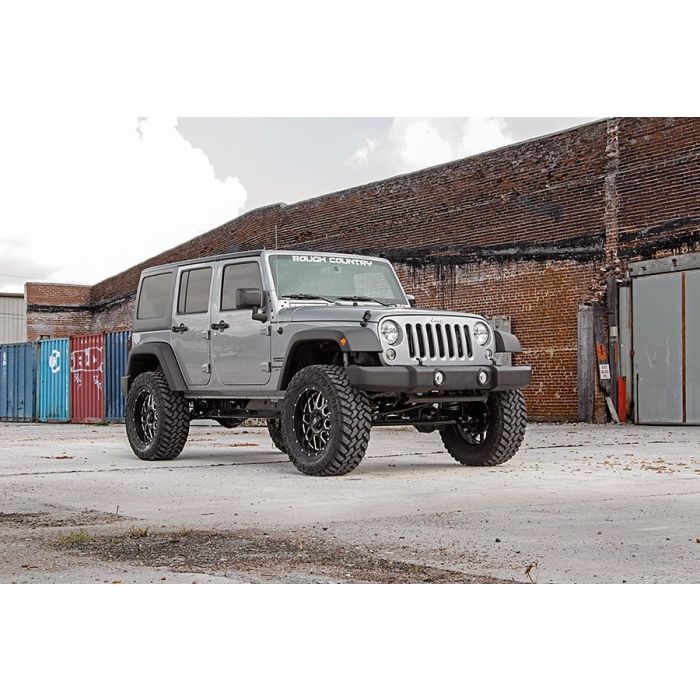 Rough Country  4in Suspension Lift Kit for 07-18 Jeep Wrangler Unlimited JK