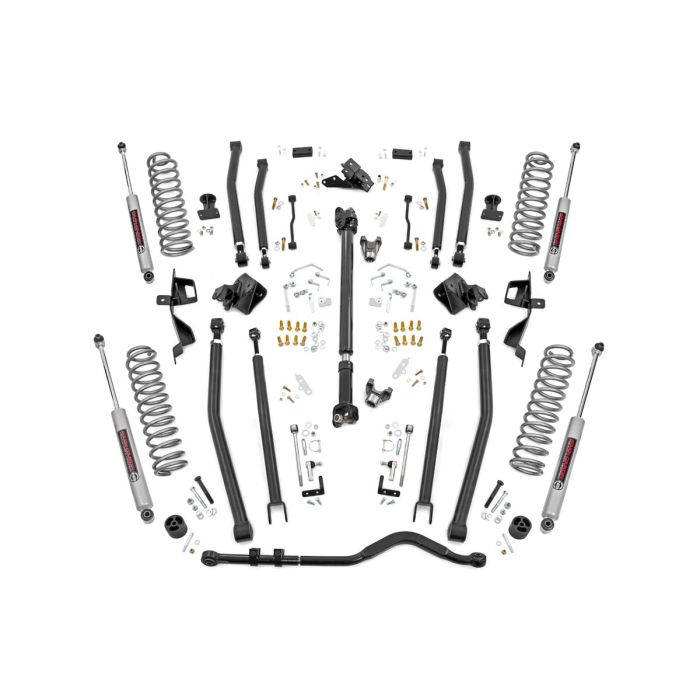 Rough Country  4in Long Arm Suspension Lift Kit for 18-20 Jeep Wrangler JL Unlimited