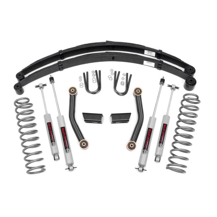 RC 3IN LIFT W/LEAF SPRINGS SERIES II XJ