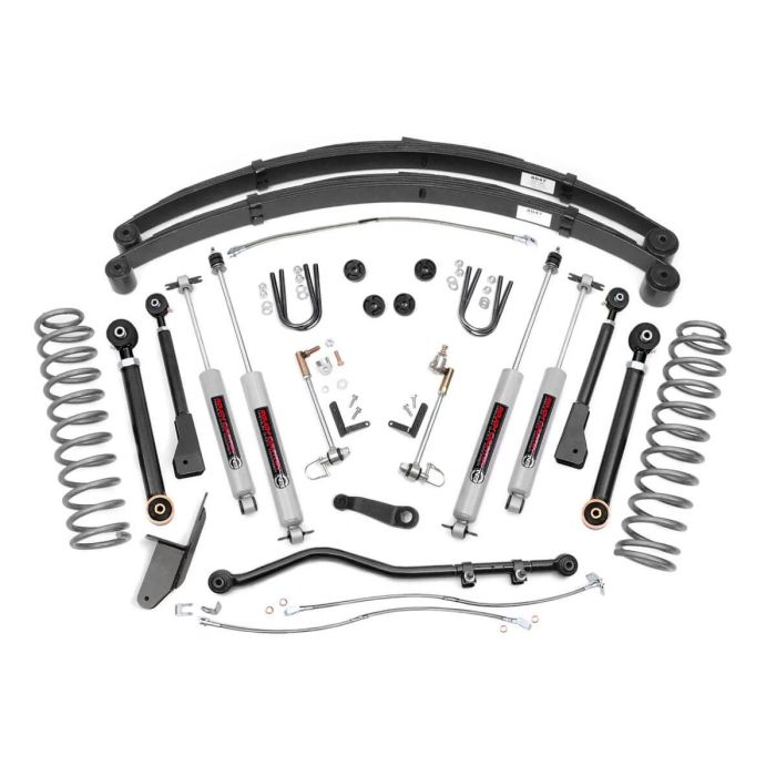 Rough Country 63330 4.5in X-Series Suspension Lift Kit for 84-01 Jeep Cherokee XJ