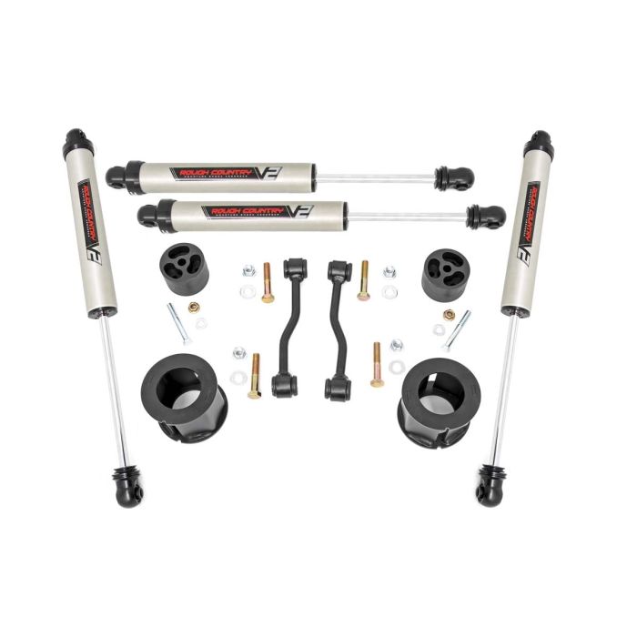 RC 2.5IN SPACER LIFT W/ V2 SHOCKS JT