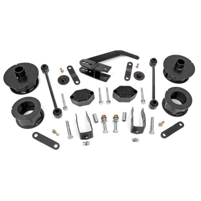 Rough Country  2.5in Series II Spacer Lift Kit for 07-18 Jeep Wrangler JK