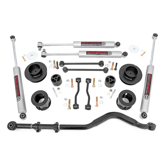 Rough Country 63730 3.5in Spacer Lift Kit for 20-21 Jeep Gladiator JT