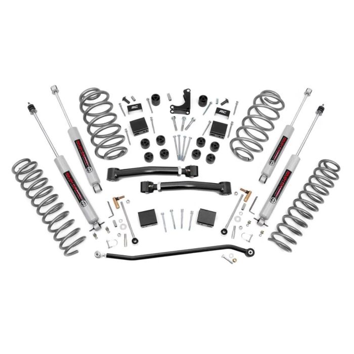 Rough Country 639P 4in X-Series Suspension Lift Kit for 99-04 Jeep Grand Cherokee WJ