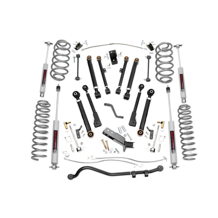 Rough Country 66220 6in X-Series Suspension Lift Kit for 97-06 Jeep Wrangler TJ