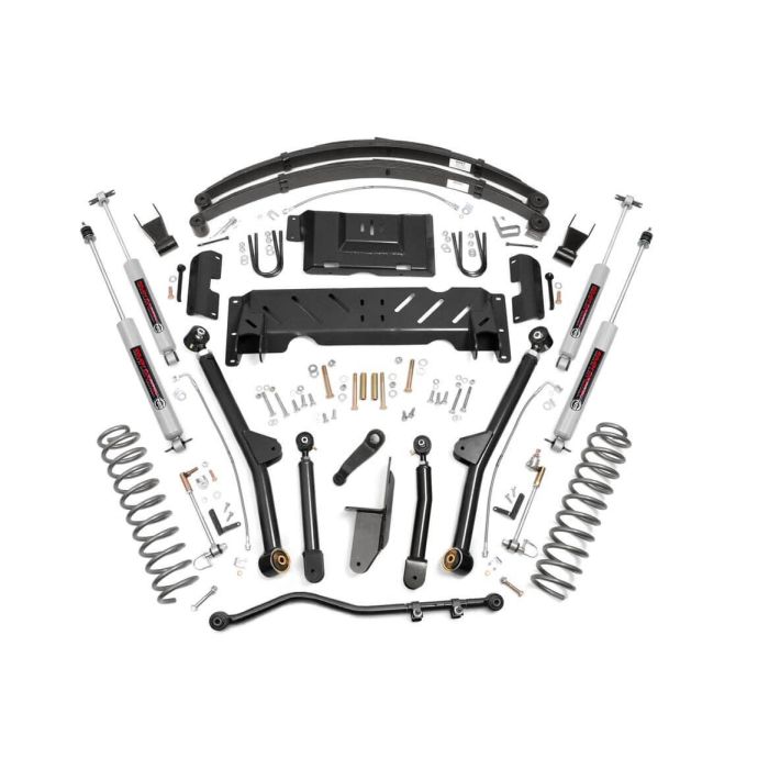 Rough Country  6.5in Long Arm Suspension Lift Kit for 84-01 Jeep Cherokee XJ