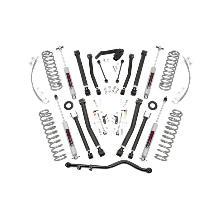 Rough Country  4in X-Series Suspension Lift Kit for 07-18 Jeep Wrangler JK