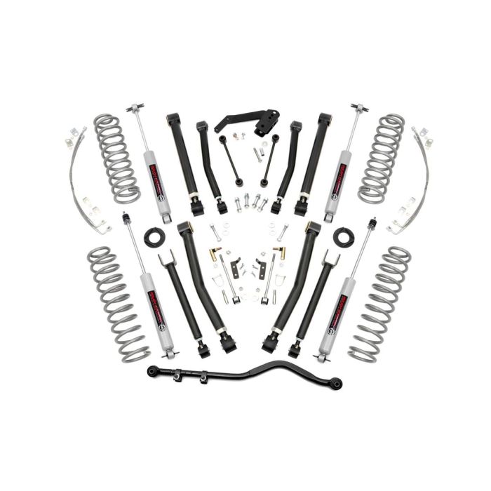 Rough Country  4in X-Series Suspension Lift Kit for 07-18 Jeep Wrangler JK