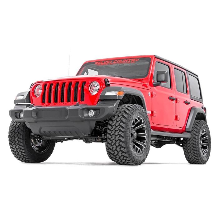 Rough Country  2.5in Spacer Lift Kit  for 18-23 Jeep Wrangler JL