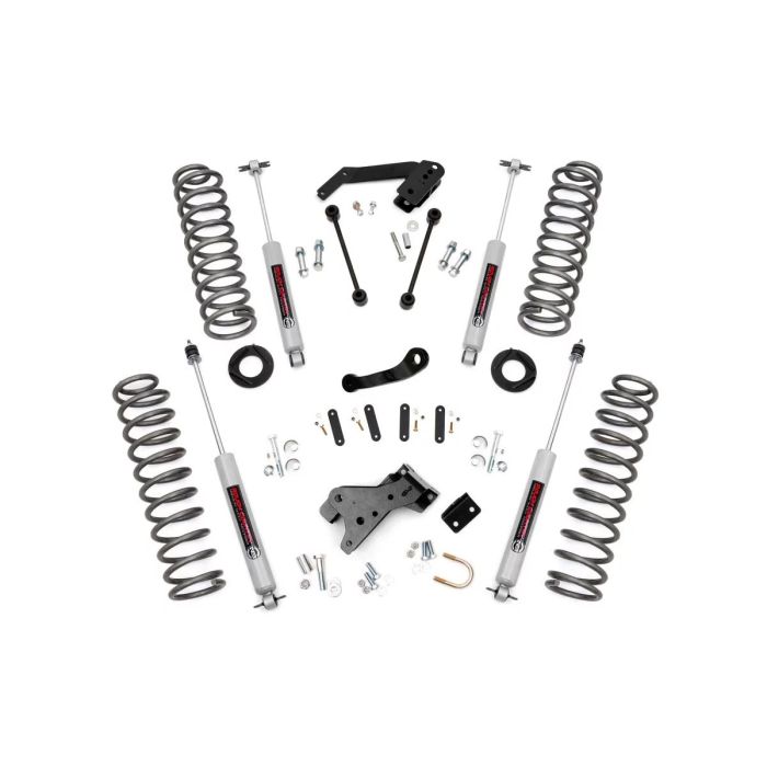Rough Country  4in Suspension Lift Kit for 07-18 Jeep Wrangler Unlimited JK
