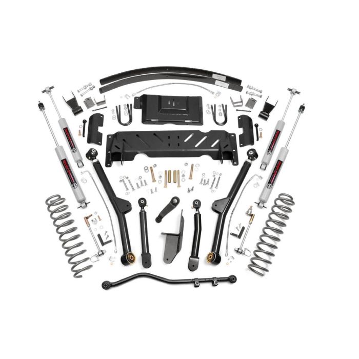 Rough Country  4.5in Long Arm Suspension Lift Kit for 84-01 Jeep Cherokee XJ