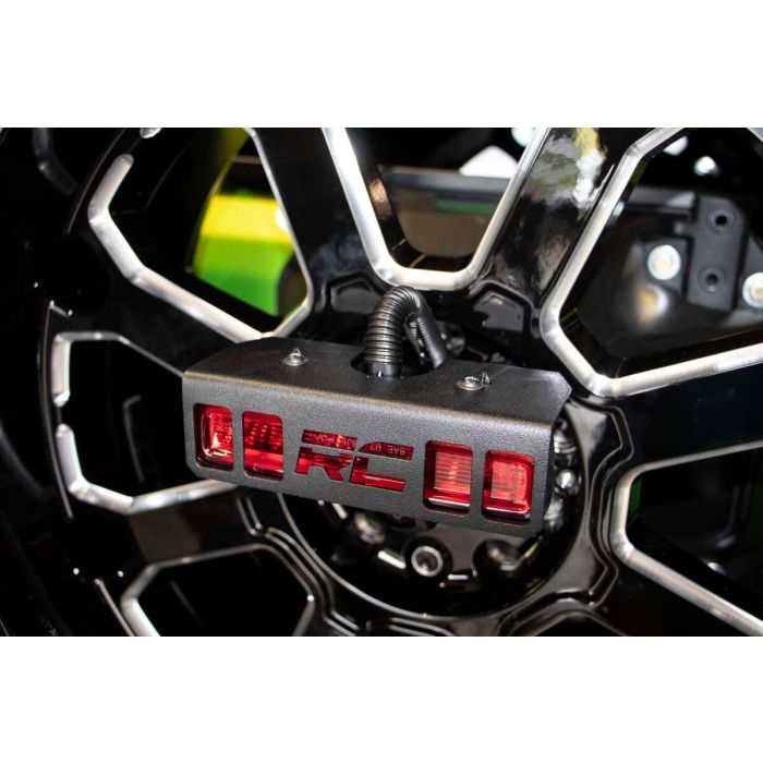 Rough Country 70055 3rd Brake Light Relocation Kit for 18-20 Jeep Wrangler JL