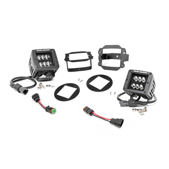 RC LED CUBE FOG LIGHT 10-18 JK