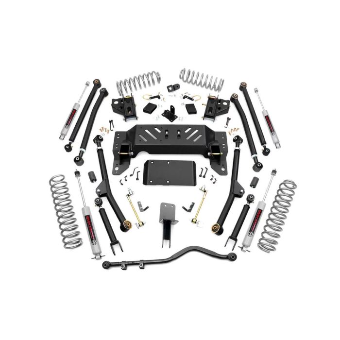 Rough Country 90222 4in Long Arm Suspension Lift Kit for 93-98 Jeep Grand Cherokee ZJ