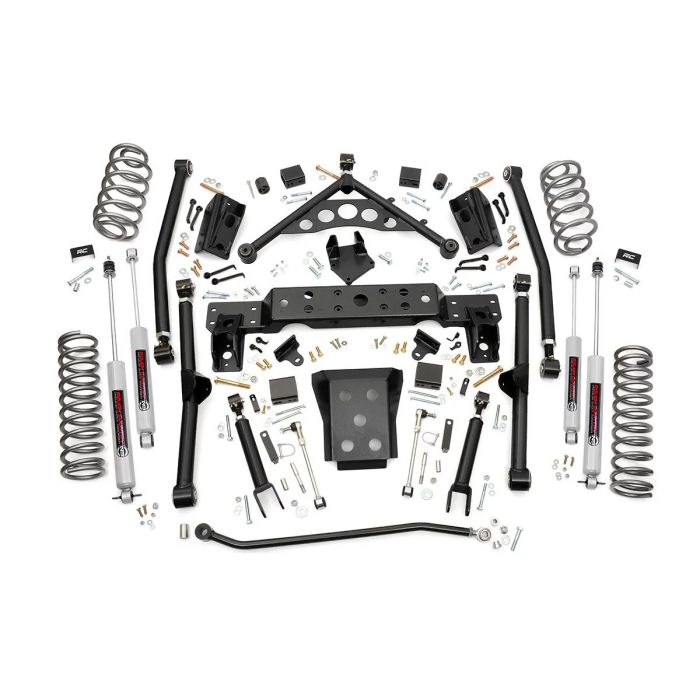 Rough Country 90820 4in Long Arm Suspension Lift Kit for 99-04 Jeep Grand Cherokee WJ
