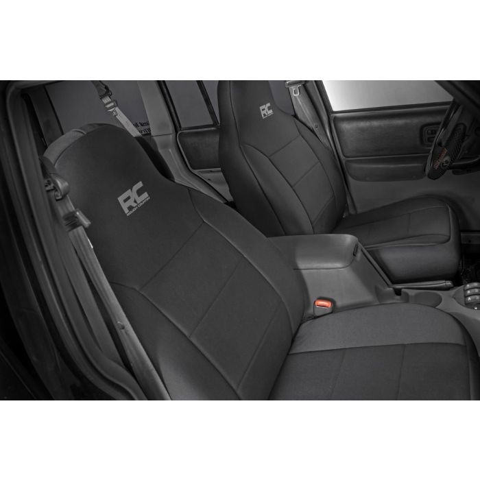 Rough Country  Front & Rear Seat Covers for 84-01 Jeep Cherokee XJ