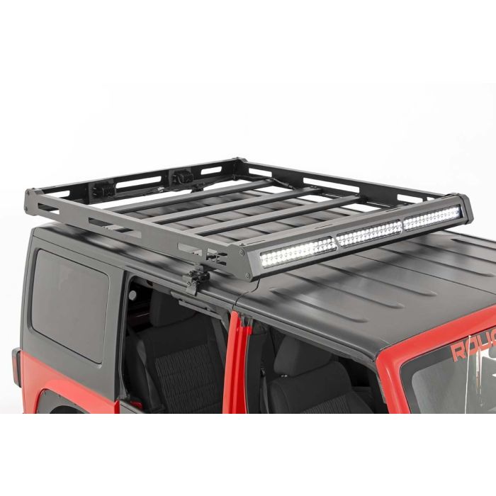 Rough Country  Roof Rack System for 07-18 Jeep Wrangler JK