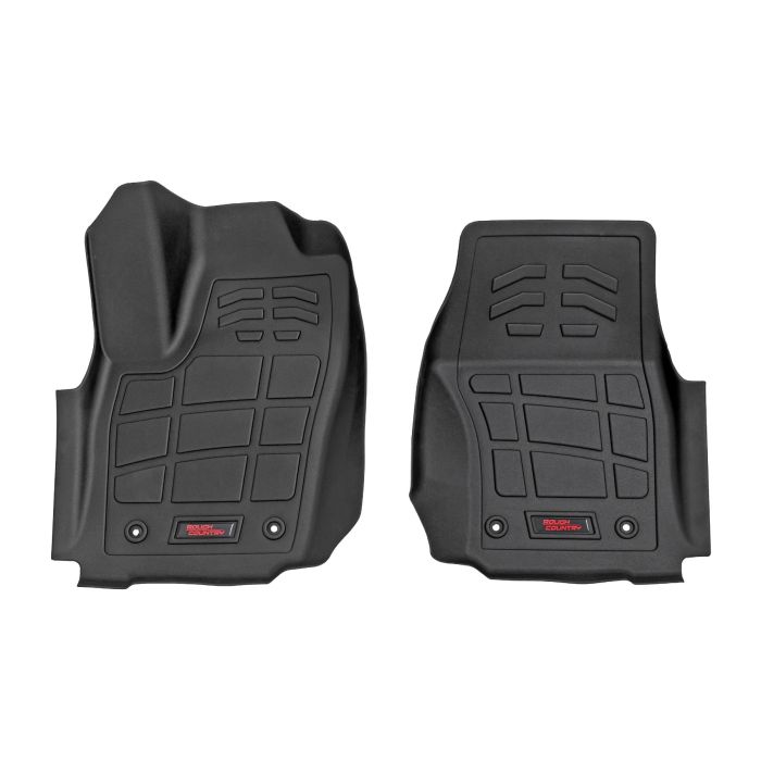 Rough Country  Sure-Fit Floor Mats for 24-26 Toyota Tacoma
