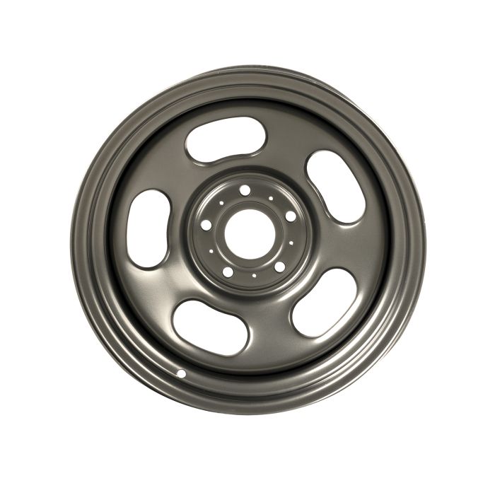 Rugged Ridge 15500.77 17x9 Trail Runner Classic Steel Wheel in Gunmetal  for 07-22 Jeep Wrangler JL, JK & Gladiator JT
