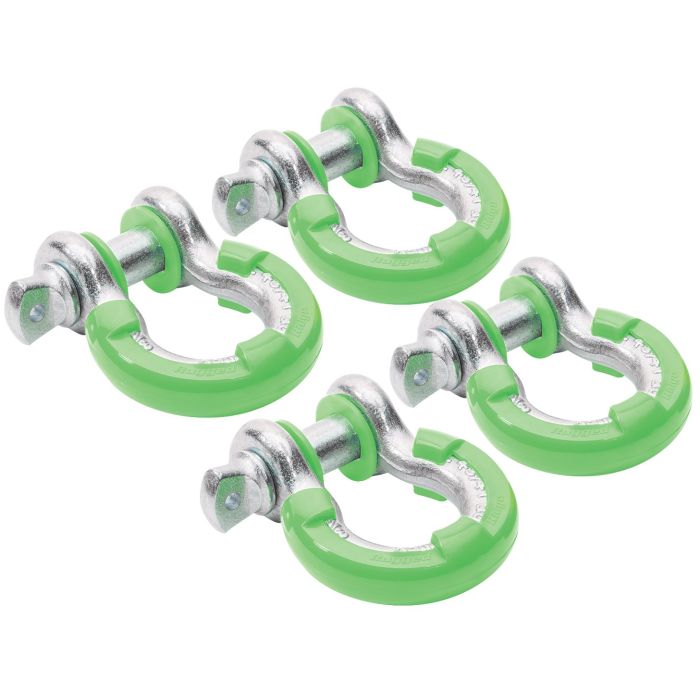 RUR D-RING ISOLATORS 3/4IN GREEN 4PK