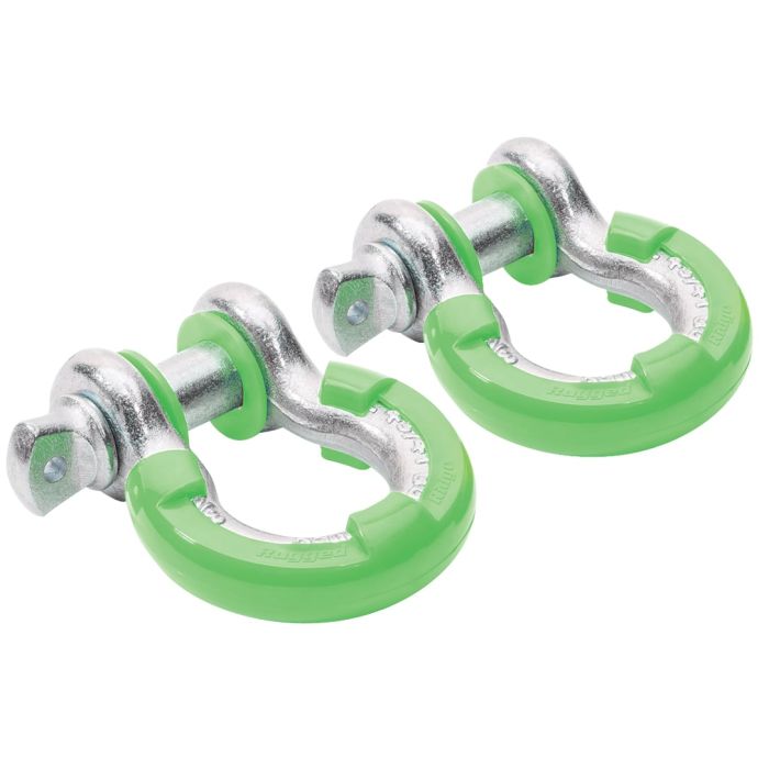 RUR D-RING ISOLATORS 3/4IN GREEN PAIR